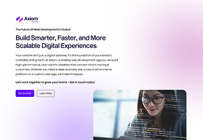 Axiom: The Future of Web Development in Dubai