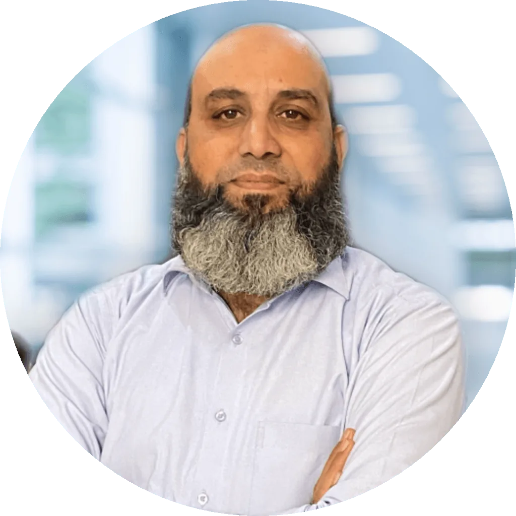Saqib Naveed Mirza portrait
