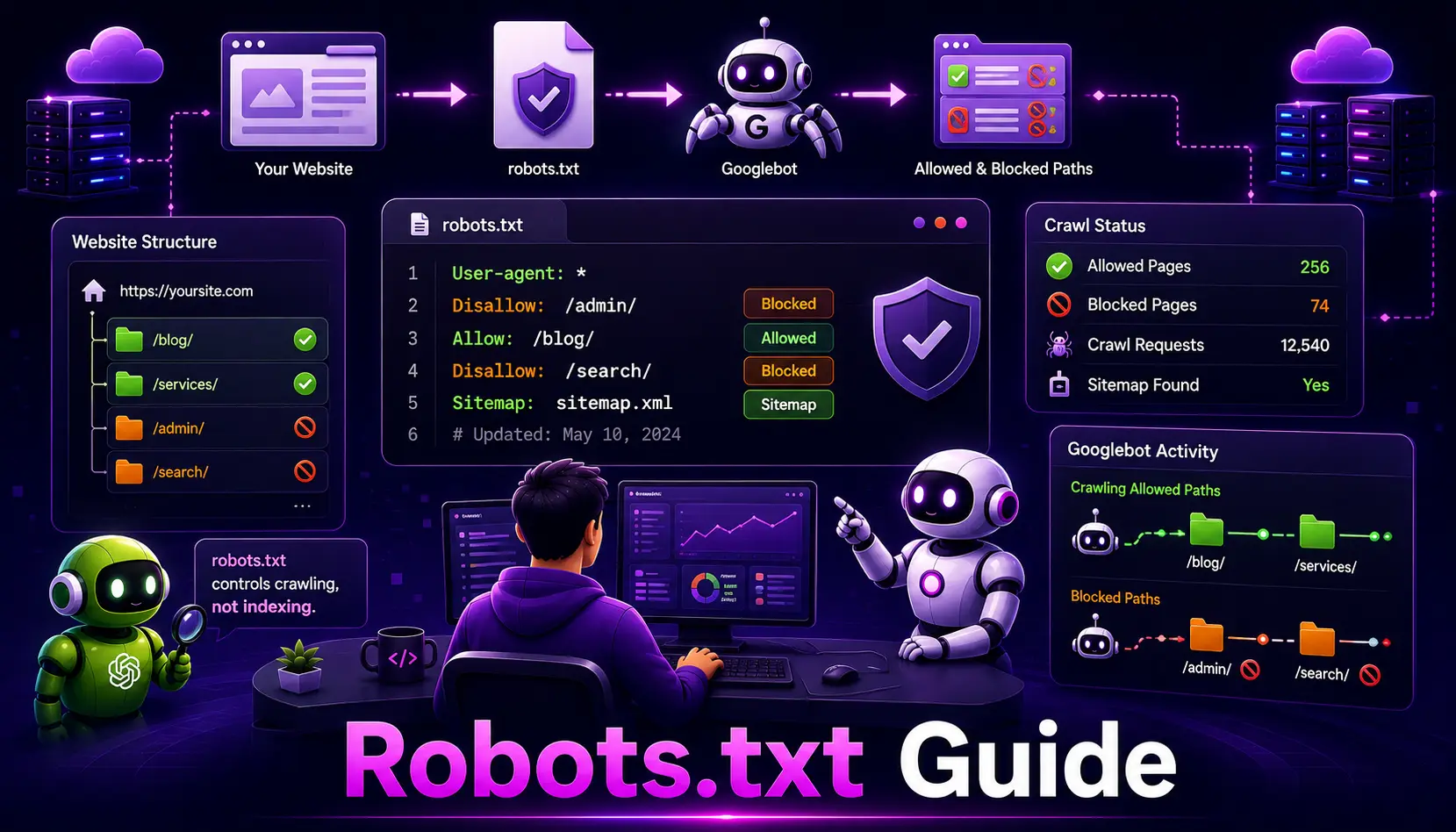 Robots.txt How to Control What Search Engines Crawl